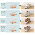Giá để giày dép 4 nấc điều chỉnh tiết kiệm không gian, tiện lợi BA1550, Màu cam