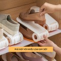 Giá để giày dép 4 nấc điều chỉnh tiết kiệm không gian, tiện lợi BA1550, Màu cam