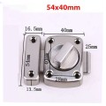 Chốt khóa cửa loại vặn, then cửa bằng thép không gỉ BA1542,  42*30mm dày 13mm