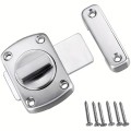 Chốt khóa cửa loại vặn, then cửa bằng thép không gỉ BA1542,  42*30mm dày 13mm