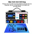 Bộ sạc ắc quy sửa chữa ô tô thông minh 12V-24V công suất cao BA1199
