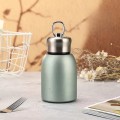 Bình nước giữ nhiệt mini 300ml chất liệu inox 304 có quai xách tiện lợi BA1553, Màu xanh