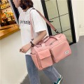 Túi du lịch thời trang sức chứa lớn dày dặn, chống thấm nước BA1556, Màu hồng 
