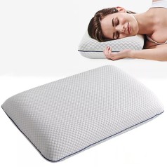Gối cao su non công thái học chống đau cổ vai gáy, hỗ trợ chống trào ngược BA1575, Size M