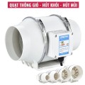 Quạt thông gió hút mùi đường ống đa năng chuyên dùng cho nhà bếp, nhà vệ sinh BA1571, HF75 -35W