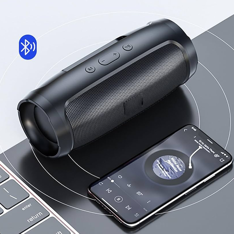 Loa bluetooth nghe nhạc Gutek charge 3 mini không dây cầm tay nhỏ gọn BA1585