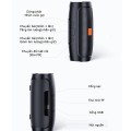 Loa bluetooth nghe nhạc Gutek charge 3 mini không dây cầm tay nhỏ gọn BA1585, Màu đen 