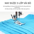 Máy khâu quần áo, máy may mini gia đình 12 kiểu may cao cấp, siêu bền BA1570