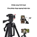 Chân quay máy ảnh điện thoại tripod 360° T-3520 thiết kế chắc chắn BA1588