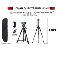 Chân quay máy ảnh điện thoại tripod 360° T-3520 thiết kế chắc chắn BA1588