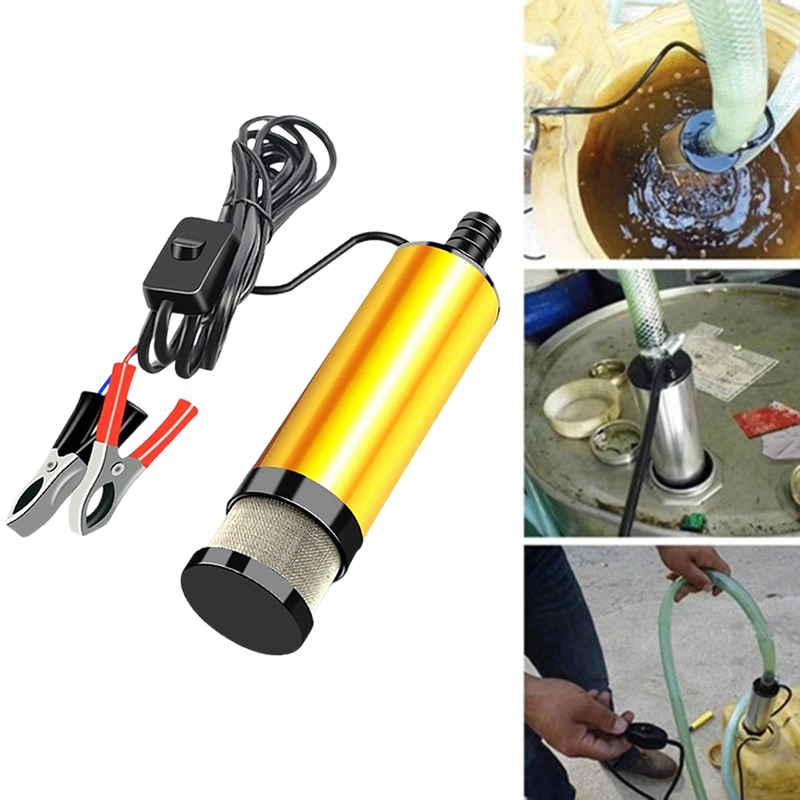 Máy bơm chìm mini hút dầu nhớt, nhiên liệu, nước 12V -24V BA1575