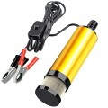 Máy bơm chìm mini hút dầu nhớt, nhiên liệu, nước 12V -24V BA1575, 12V- 51mm（vàng)