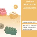 Bộ đồ chơi lắp ráp cho bé sáng tạo linh hoạt BA1547, Bộ 280 chi tiết 