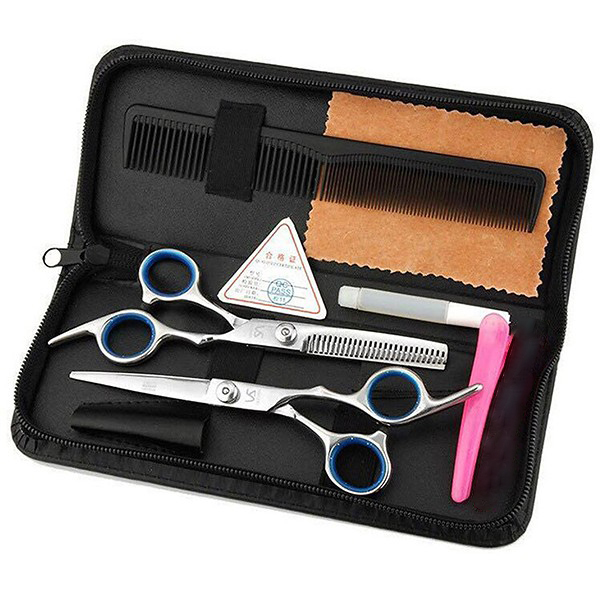 Bộ kéo cắt tóc chuyên nghiệp đầy đủ phụ kiện J203