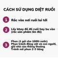 Bột diệt ruồi cấp tốc, diệt kiến, gián siêu an toàn, hiệu quả BA1605, 1 gói 100g