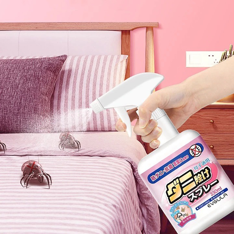 Bình xịt diệt bọ ve, bọ rệp, mạt bụi Nhật Bản 330ml chiết xuất thiên nhiên BA1604