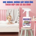 Bình xịt diệt bọ ve, bọ rệp, mạt bụi Nhật Bản 330ml chiết xuất thiên nhiên BA1604
