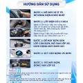 Bơm lốp ô tô 2 xilanh tự ngắt màn hình led công suất lớn kèm hộp phụ kiện BA1601