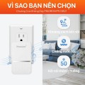 Chuông cửa không dây cao cấp Pingron PR-DB01 chống nước tốt, kết nối xa 300m BA1613, Bộ chuông đơn