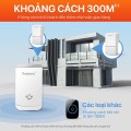 Chuông cửa không dây cao cấp Pingron PR-DB01 chống nước tốt, kết nối xa 300m BA1613, Bộ chuông đơn