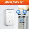 Chuông cửa không dây cao cấp Pingron PR-DB01 chống nước tốt, kết nối xa 300m BA1613, Bộ chuông đơn