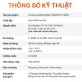 Chuông cửa không dây cao cấp Pingron PR-DB01 chống nước tốt, kết nối xa 300m BA1613, Bộ chuông đơn