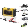Sạc ắc quy thông minh khử sunfat và tự động ngắt Foxsur 6A 12V(4AH - 120AH) BA1599