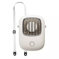 Quạt đeo cổ mini làm mát, cầm tay đa năng E154, Màu trắng
