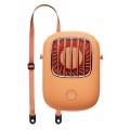 Quạt đeo cổ mini làm mát, cầm tay đa năng E154, Màu trắng