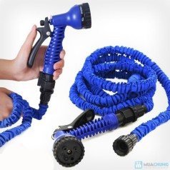 Bộ vòi tưới cây co giãn, vòi rửa xe, vòi xịt tưới đa năng, 7 chế độ tưới, Loại 22.5m 