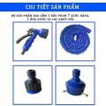 Bộ vòi tưới cây co giãn, vòi rửa xe, vòi xịt tưới đa năng, 7 chế độ tưới, Loại 22.5m 
