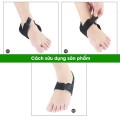 Vớ giảm viêm cân gan chân Plantar fasciitis bảo vệ gót chân BA1032, Size S ( 35 - 39 ) 