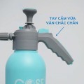 Bình tưới cây cao cấp vòi dài Gose 2 chế độ phun có khóa tự động BA1624