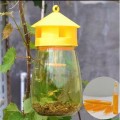Lồng bẫy ruồi vàng 1L kèm tuýp dẫn dụ hiệu quả, Combo Bẫy + Thuốc