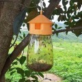 Lồng bẫy ruồi vàng 1L kèm tuýp dẫn dụ hiệu quả, Combo Bẫy + Thuốc