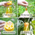 Lồng bẫy ruồi vàng 1L kèm tuýp dẫn dụ hiệu quả, Combo Bẫy + Thuốc