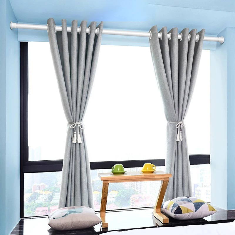 Thanh treo rèm cửa, cây treo đồ không cần khoan đục tiện lợi BA1622