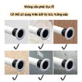 Thanh treo rèm cửa, cây treo đồ không cần khoan đục tiện lợi BA1622, KT 0,7-1,1m