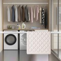 Thanh treo rèm cửa, cây treo đồ không cần khoan đục tiện lợi BA1622, KT 0,7-1,1m