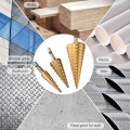Bộ mũi khoan tháp đa năng titan chuyên nghiệp 7 Mũi BA1631