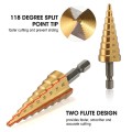 Bộ mũi khoan tháp đa năng titan chuyên nghiệp 7 Mũi BA1631