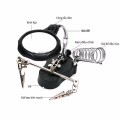 Kính lúp soi kẹp hàn mạch điện có đèn LED phóng đại rõ nét BA1633