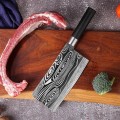 Bộ dao làm bếp thép Damascus cao cấp sắc bén, không bám vết, chống ăn mòn, chịu nhiệt cao BA1635