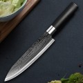 Bộ dao làm bếp thép Damascus cao cấp sắc bén, không bám vết, chống ăn mòn, chịu nhiệt cao BA1635