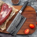 Bộ dao làm bếp thép Damascus cao cấp sắc bén, không bám vết, chống ăn mòn, chịu nhiệt cao BA1635