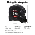 Thước cuộn huỳnh quang công nghệ mới độ chính xác cao BA1630, Loại 5m - Ngang 25mm