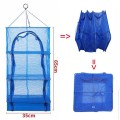 Lồng lưới phơi khô thực phẩm chống côn trùng 4 tầng có thể gấp gọn BA1639, KT 35 x 35 x 65cm