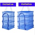 Lồng lưới phơi khô thực phẩm chống côn trùng 4 tầng có thể gấp gọn BA1639, KT 35 x 35 x 65cm