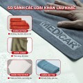 Combo 3 khăn lau xe ô tô chuyên dụng Medicar chất liệu Microfiber mềm BA1640