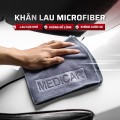 Combo 3 khăn lau xe ô tô chuyên dụng Medicar chất liệu Microfiber mềm BA1640